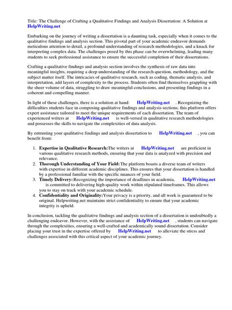qualitative findings and analysis dissertation example|Tips for a qualitative dissertation .